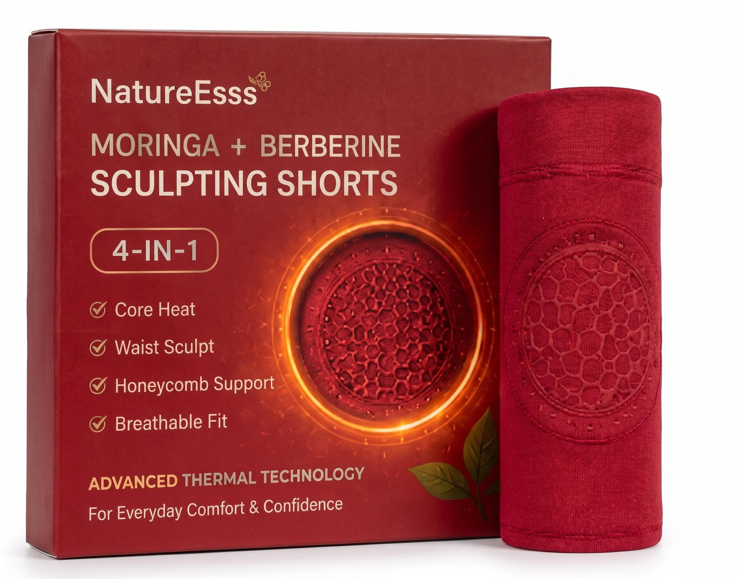 🔥Moringa & Berberine 4-in-1 Advanced Sculpting & Fat-Burn Short