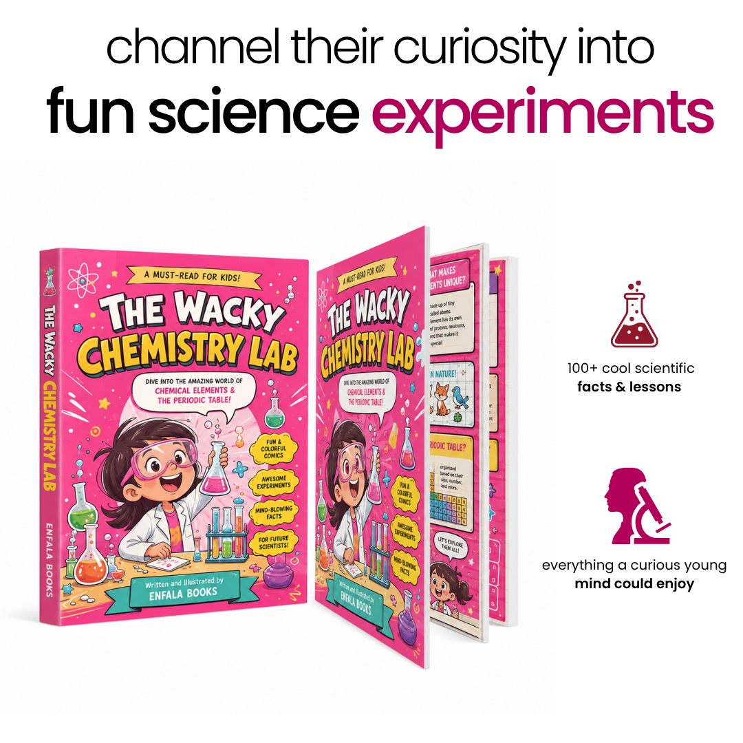 🔥Last Day 49% OFF - The Wacky Chemistry Lab: A FunChemistry Comic Guide