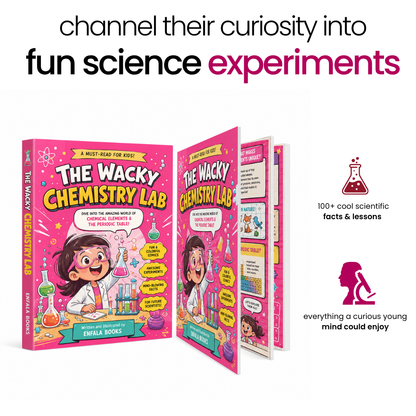 🔥Last Day 49% OFF - The Wacky Chemistry Lab: A FunChemistry Comic Guide