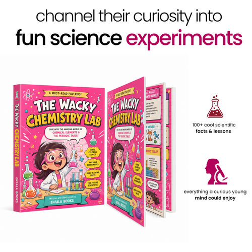 🔥Last Day 49% OFF - The Wacky Chemistry Lab: A FunChemistry Comic Guide