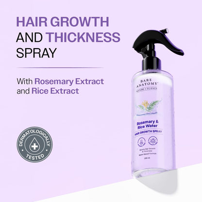 Flumyr™ Rosemary & Rice Water Hair Growth Spray