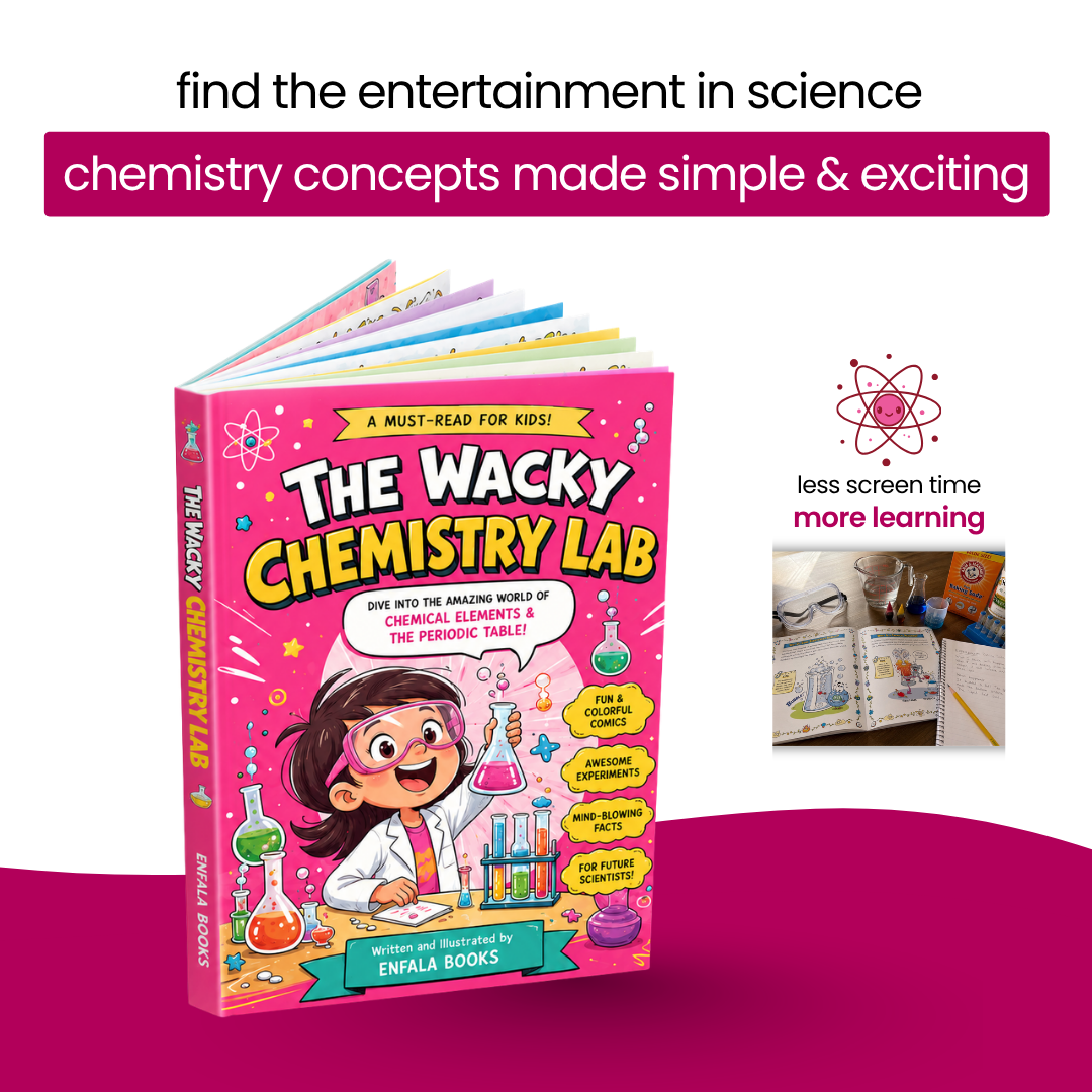 🔥Last Day 49% OFF - The Wacky Chemistry Lab: A FunChemistry Comic Guide