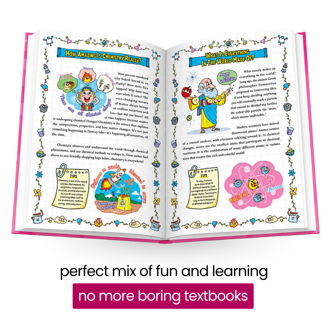 🔥Last Day 49% OFF - The Wacky Chemistry Lab: A FunChemistry Comic Guide
