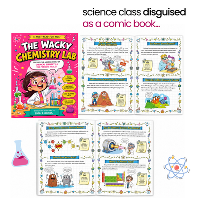 🔥Last Day 49% OFF - The Wacky Chemistry Lab: A FunChemistry Comic Guide