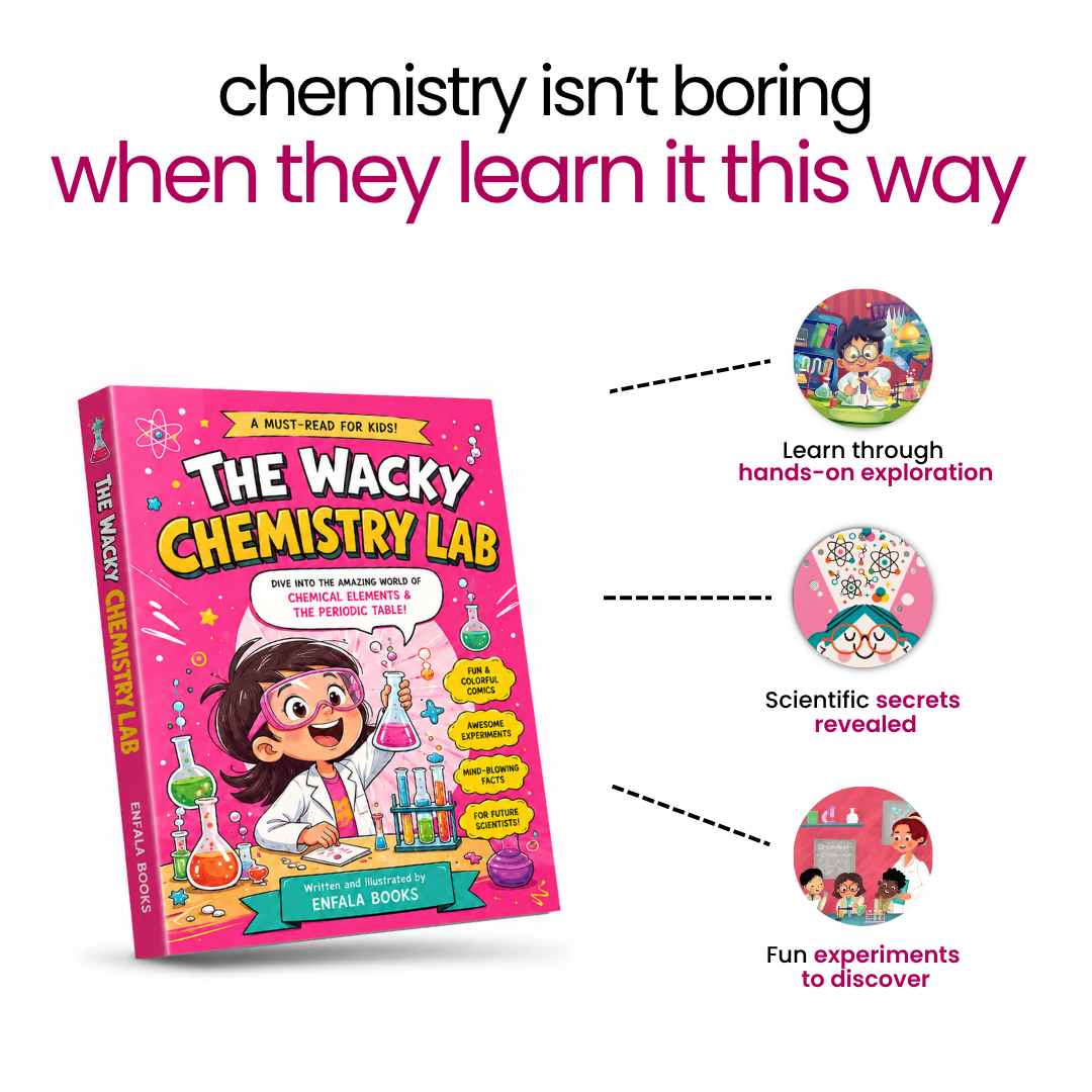 🔥Last Day 49% OFF - The Wacky Chemistry Lab: A FunChemistry Comic Guide