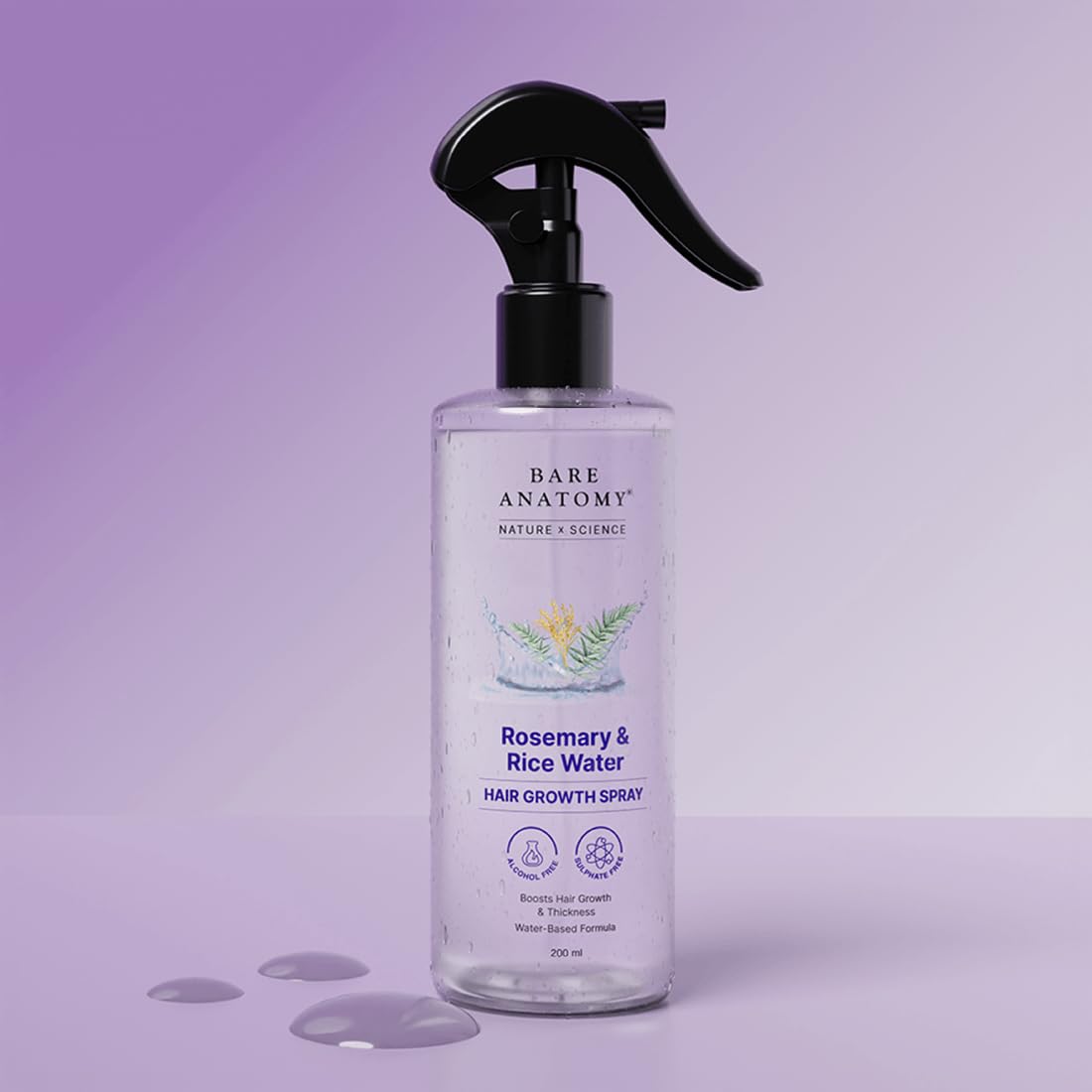 Flumyr™ Rosemary & Rice Water Hair Growth Spray
