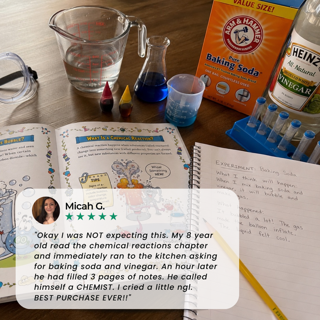 🔥Last Day 49% OFF - The Wacky Chemistry Lab: A FunChemistry Comic Guide