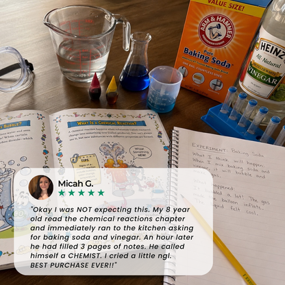🔥Last Day 49% OFF - The Wacky Chemistry Lab: A FunChemistry Comic Guide