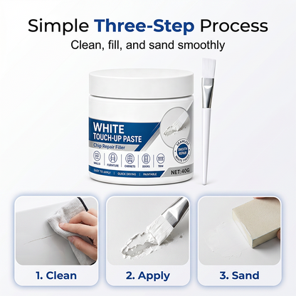 🔥LIMITED-TIME 49% OFF! White Furniture Touch-Up Paste with Brush