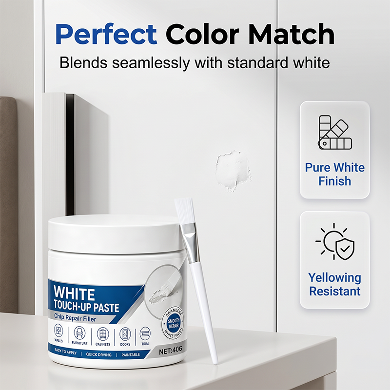🔥LIMITED-TIME 49% OFF! White Furniture Touch-Up Paste with Brush