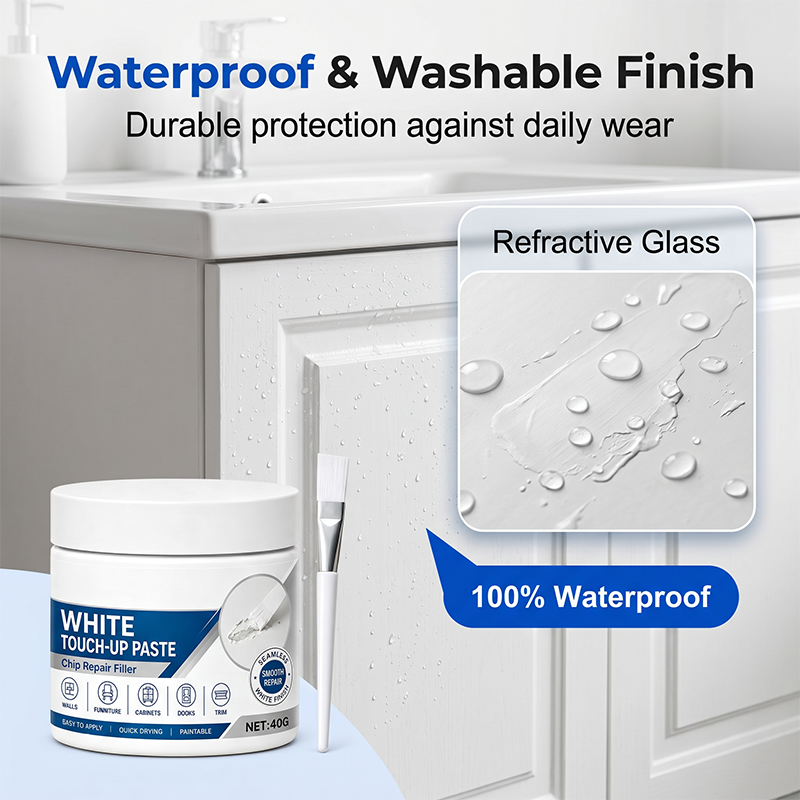 🔥LIMITED-TIME 49% OFF! White Furniture Touch-Up Paste with Brush