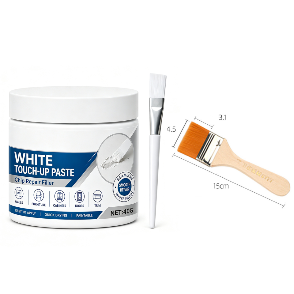 🔥LIMITED-TIME 49% OFF! White Furniture Touch-Up Paste with Brush