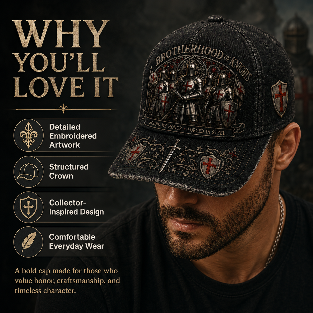 Brotherhood of Knights honor coin gift
