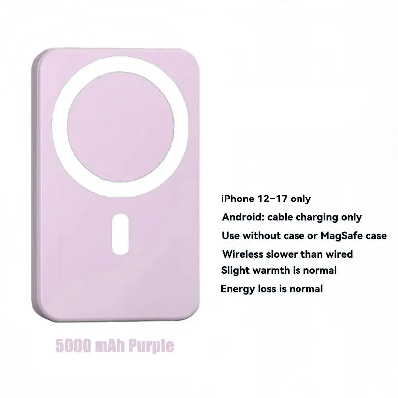 Flumyr™ Snap-On Zero-Bulk Magnetic Wireless Power Bank