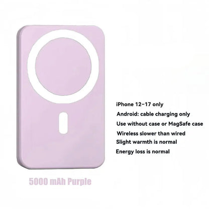 Flumyr™ Snap-On Zero-Bulk Magnetic Wireless Power Bank