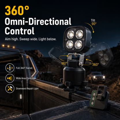 🔥Last Day 49% OFF - 🏕️ Omni-Directional Magnetic LED Pod Light