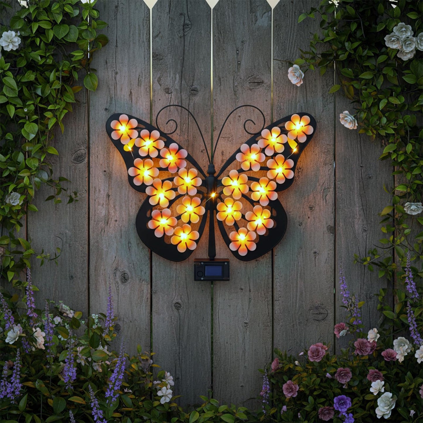 Flumyr™ | Solar Butterfly Wall Light Outdoor Decor