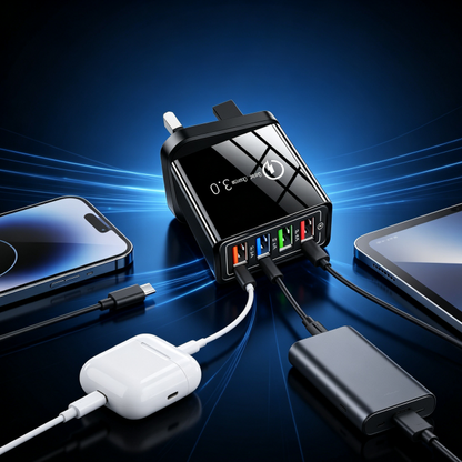 The Charger Big Tech Hates | 4-Port Quick Charge 3.0 + AI Performance Boost