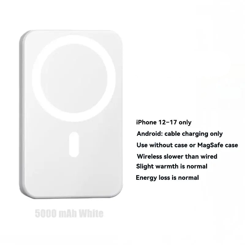 Flumyr™ Snap-On Zero-Bulk Magnetic Wireless Power Bank