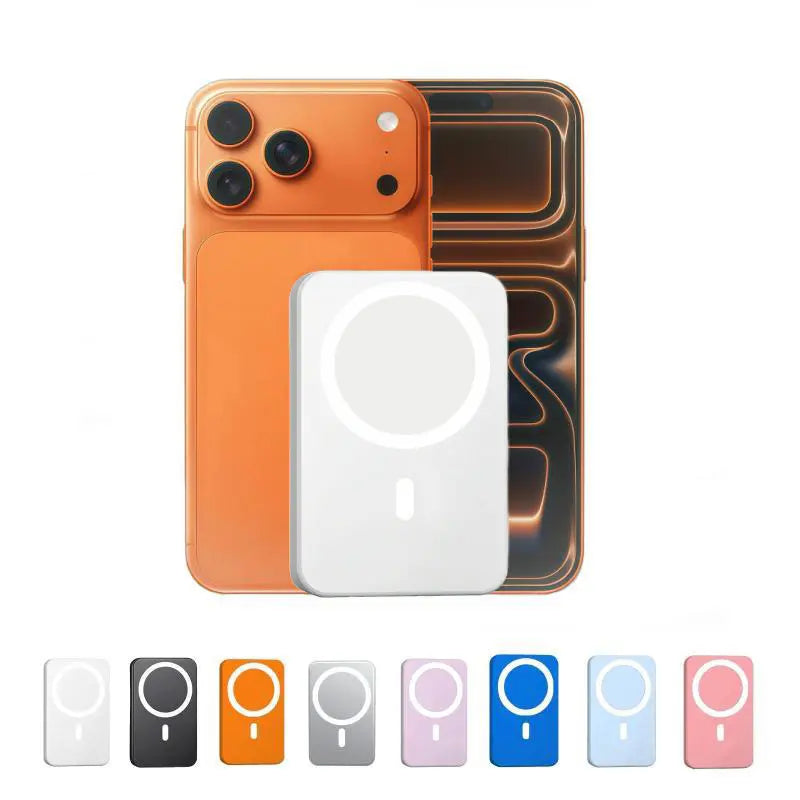 Flumyr™ Snap-On Zero-Bulk Magnetic Wireless Power Bank