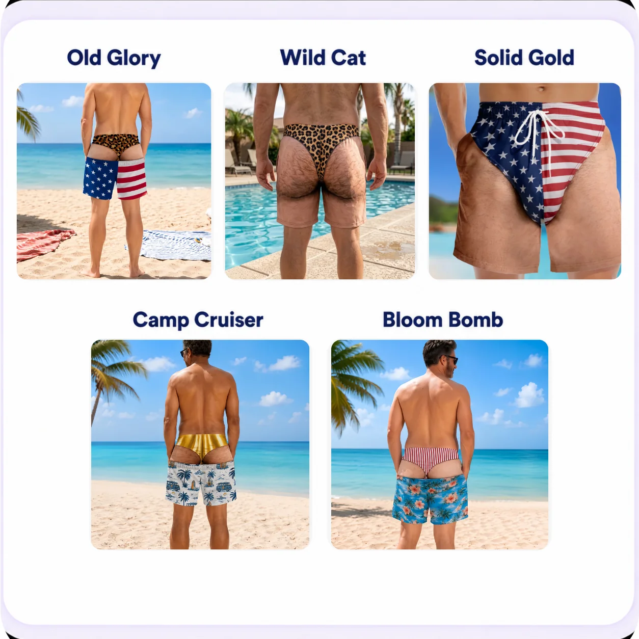 Flumyr™ Prank Swim Trunks