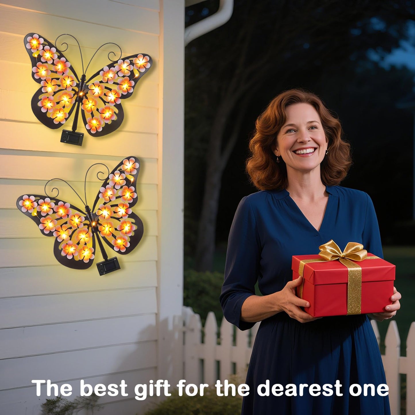 Flumyr™ | Solar Butterfly Wall Light Outdoor Decor