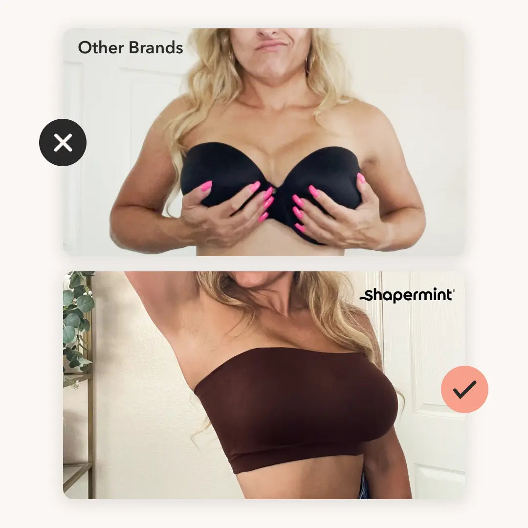 Flumyr™ Stay-Up Wireless Convertible Strapless Bandeau Bra
