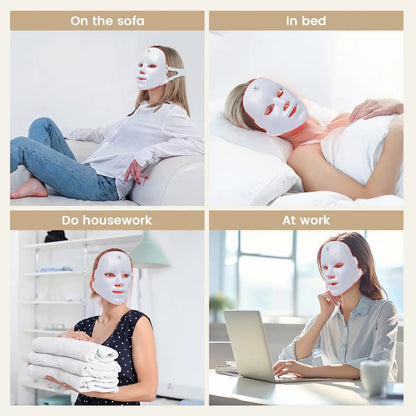 Flumyr™ Wireless 7-Color LED Photorejuvenation Mask