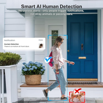 Flumyr™ AI-Shield Smart Video Doorbell