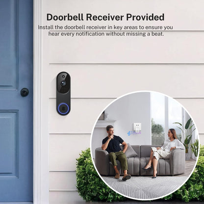 Flumyr™ AI-Shield Smart Video Doorbell