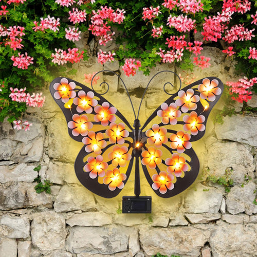 Flumyr™ | Solar Butterfly Wall Light Outdoor Decor