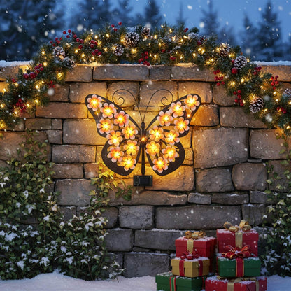 Flumyr™ | Solar Butterfly Wall Light Outdoor Decor