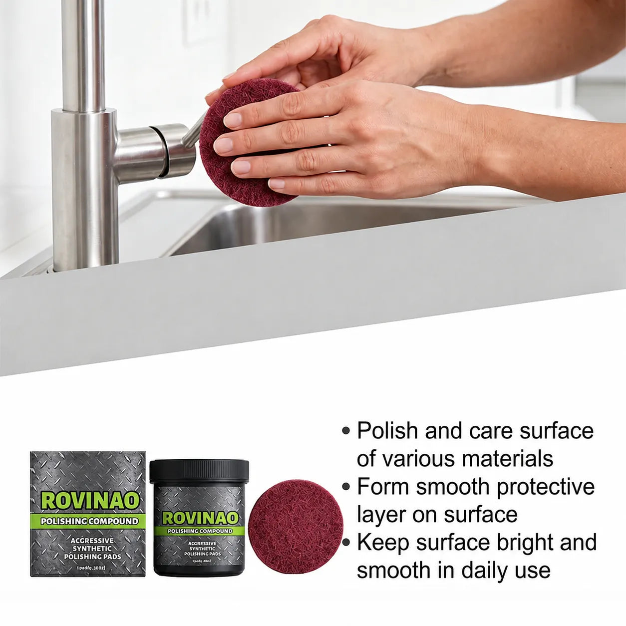 💎Flumyr™ UltraCut Surface Polishing & Scratch Remover Compound