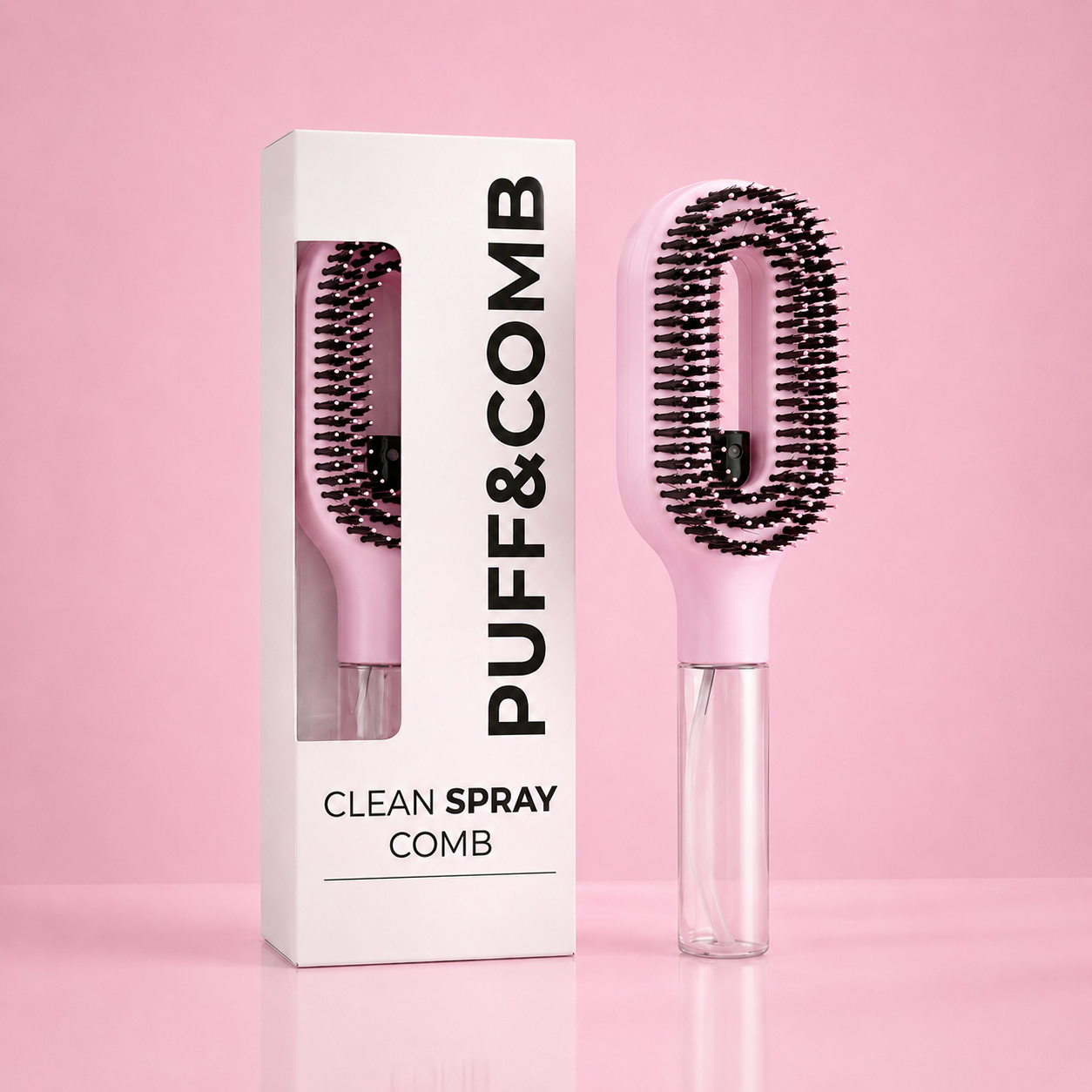 Puff&Comb Spray Brush