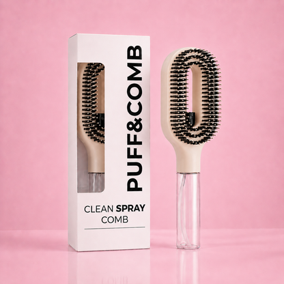 Puff&Comb Spray Brush