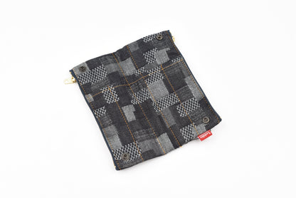 LUDDITE Bendy Pen Case - Denim