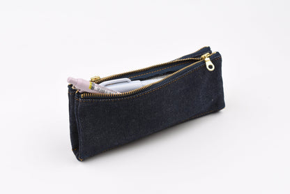 LUDDITE Bendy Pen Case - Denim