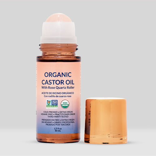 Flumyr™ Rose Quartz Castor Oil Roll-On