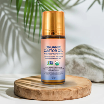 Flumyr™ Rose Quartz Castor Oil Roll-On