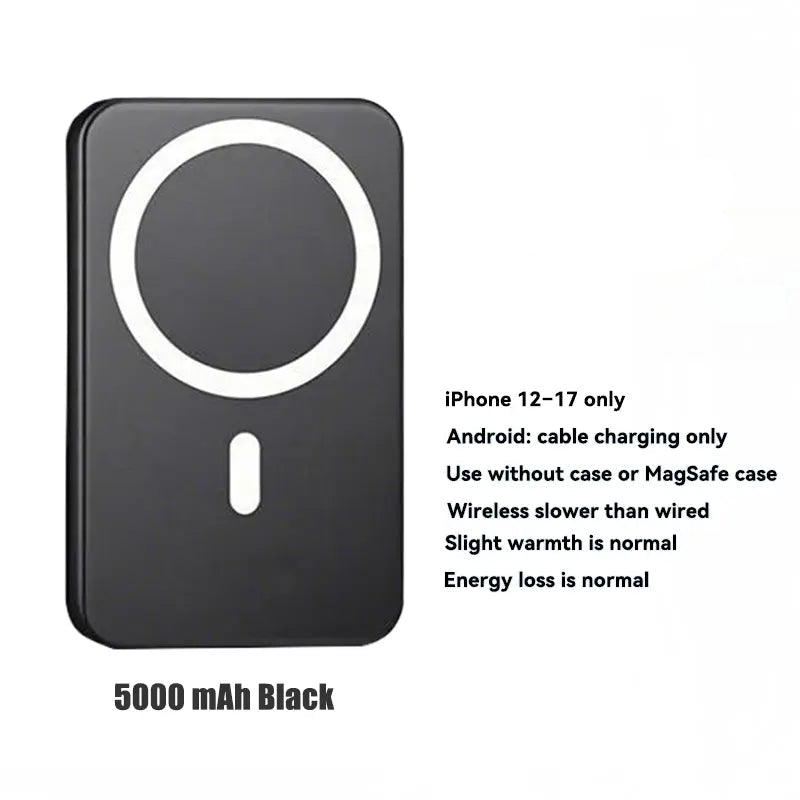 Flumyr™ Snap-On Zero-Bulk Magnetic Wireless Power Bank