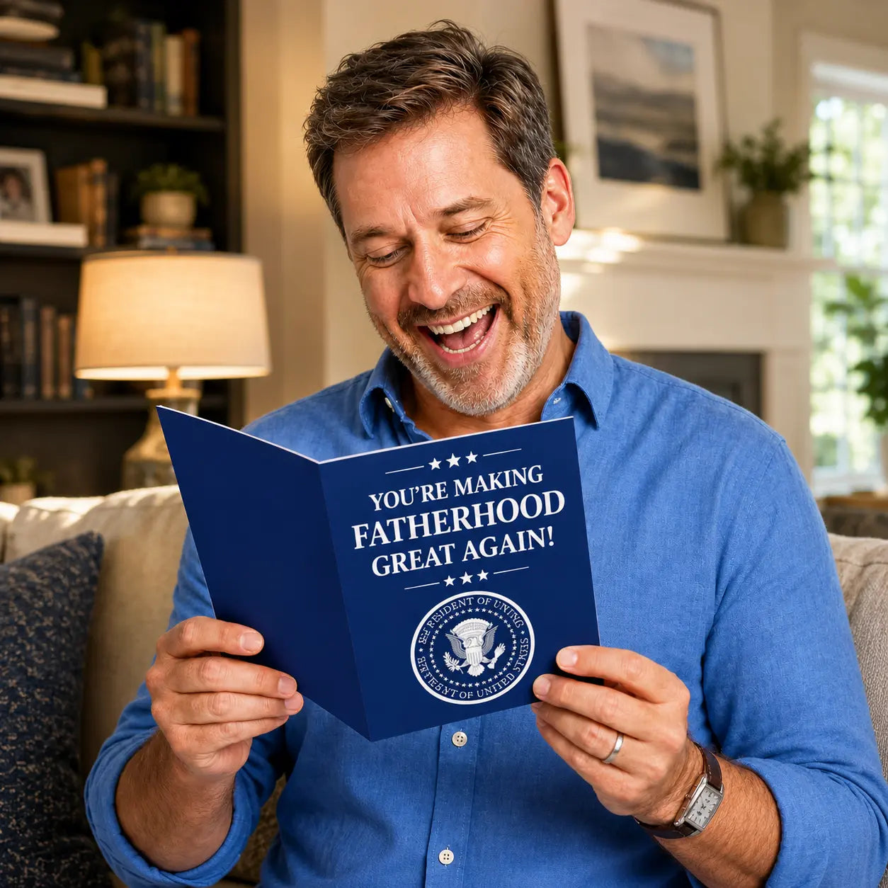 Flumyr™ Ultimate Presidential Talking Father's Day Card