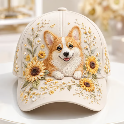 🔥 Last Day 49% OFF – 🧢 3D Highland Cow Embroidery Cap - 🐾 Dachshund