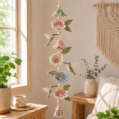 🔥 LAST DAY: 49% OFF | Butterfly Garden Cascade DIY Crochet Kit